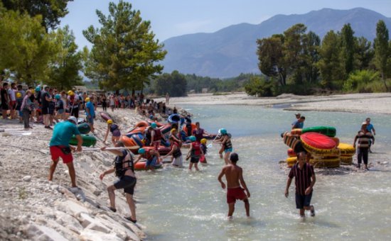 Saklıkent rafting activity