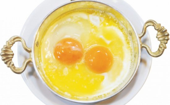 Fried eggs