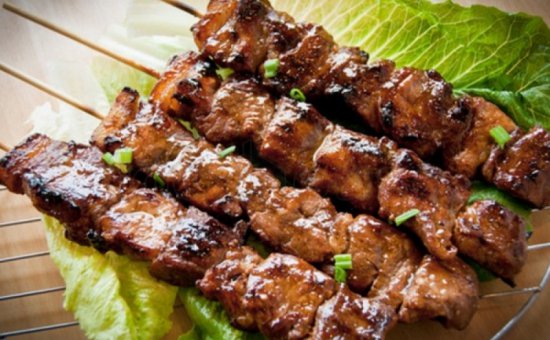 Beef skewer