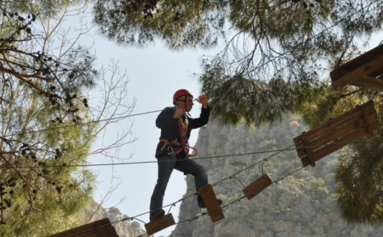 Saklıkent’te Zipline Macera Keyfi