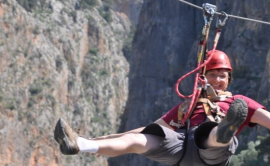 Saklıkent’te Zipline Macera Keyfi